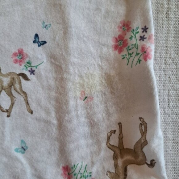 Carhartt girls size 12 month short sleeve bodysuit with horse design, NEW - Picture 6 of 6